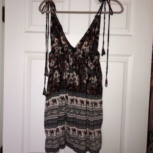 Boutique Tied Tank Sundress